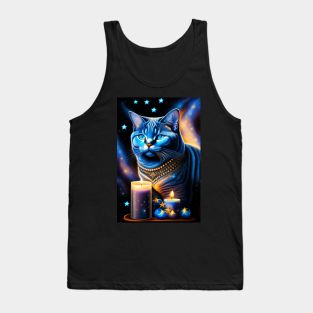 Witchy British Shorthair Tank Top